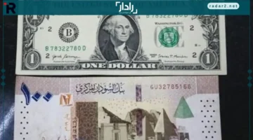 سعر الجنيه السوداني مقابل الدولار في بنك السودان المركزي اليوم